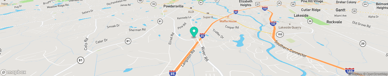 ev charging station on the map