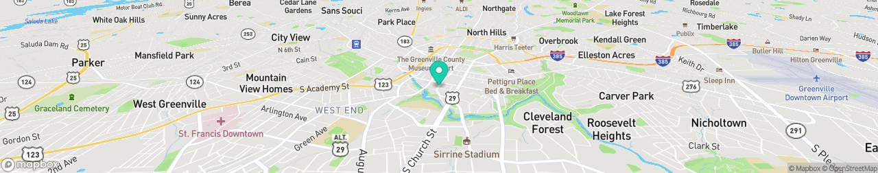 ev charging station on the map