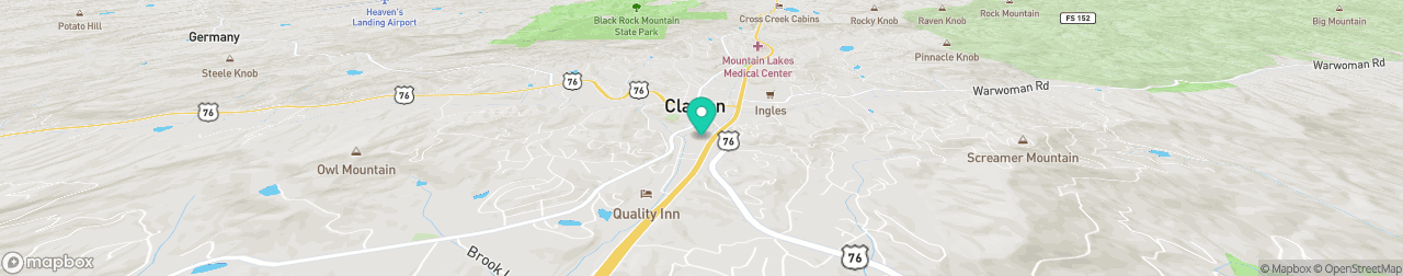 ev charging station on the map