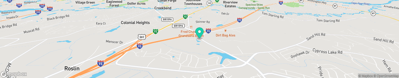 ev charging station on the map