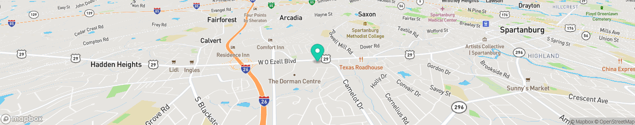ev charging station on the map