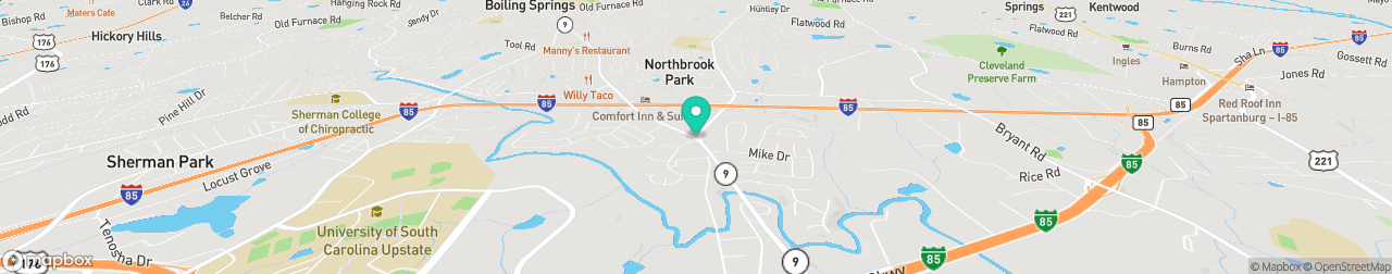 ev charging station on the map