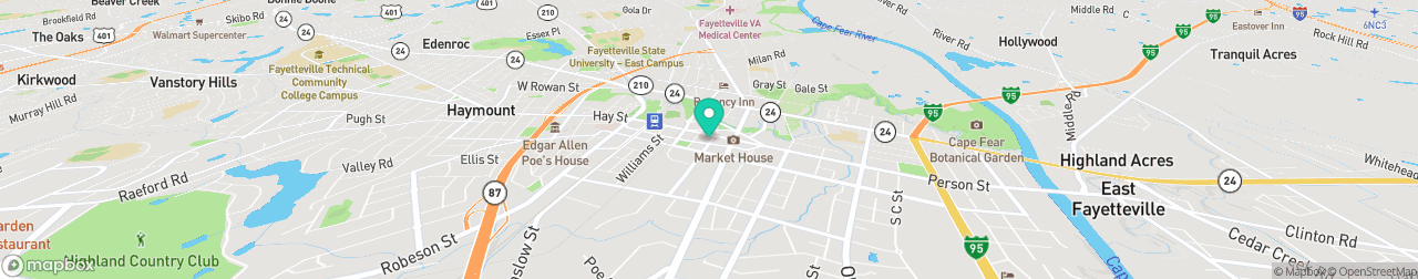 ev charging station on the map