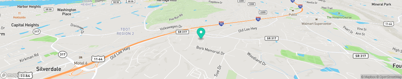 ev charging station on the map
