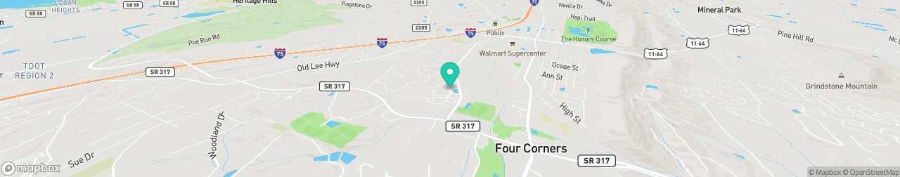 ev charging station on the map