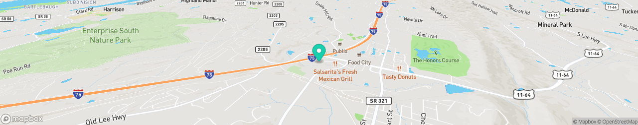 ev charging station on the map