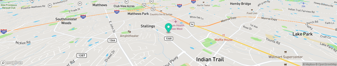 ev charging station on the map