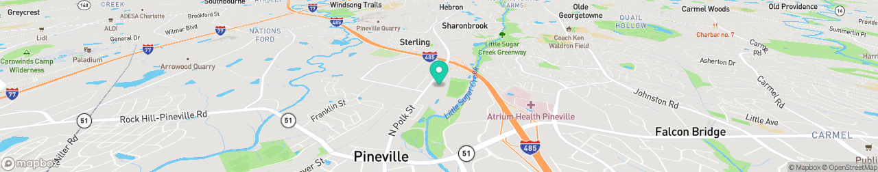 ev charging station on the map