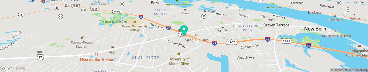 ev charging station on the map