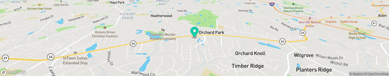 ev charging station on the map