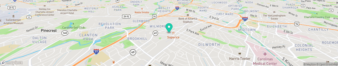 ev charging station on the map