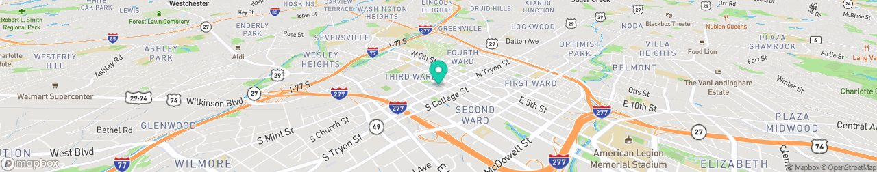 ev charging station on the map