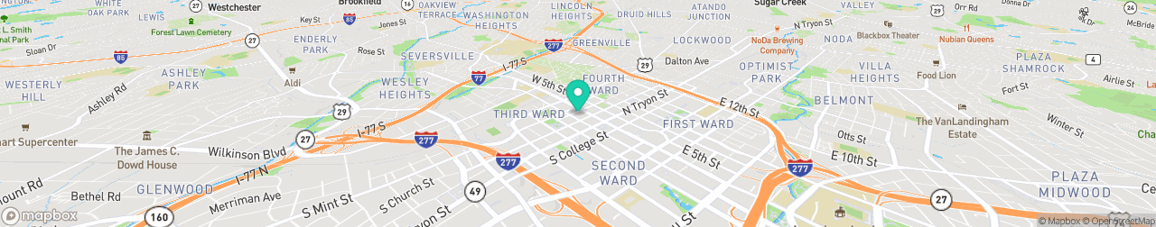ev charging station on the map