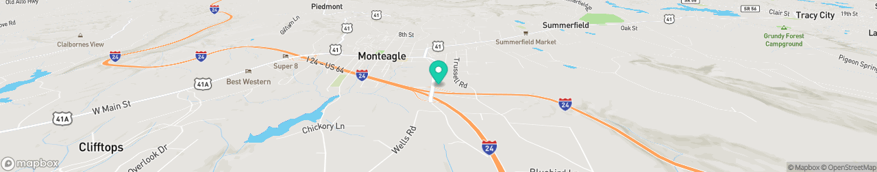 ev charging station on the map