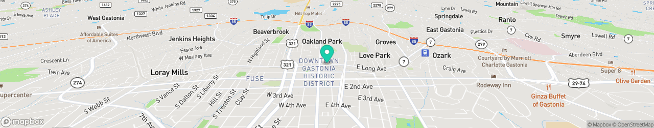 ev charging station on the map