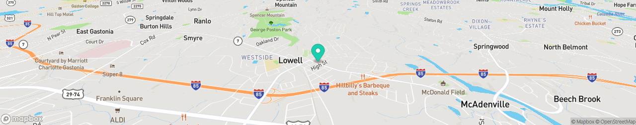 ev charging station on the map