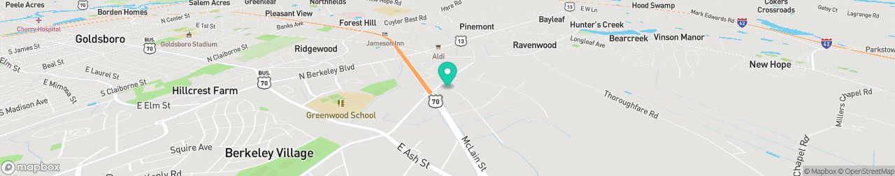 ev charging station on the map