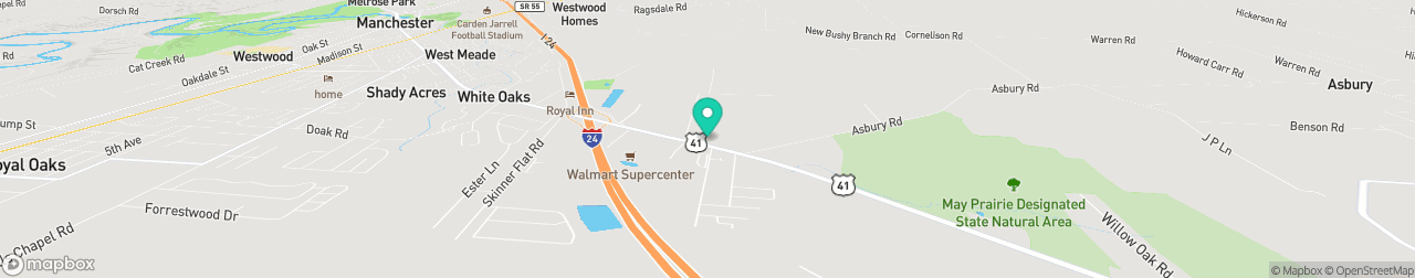 ev charging station on the map