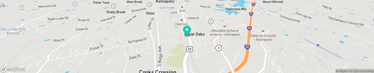ev charging station on the map