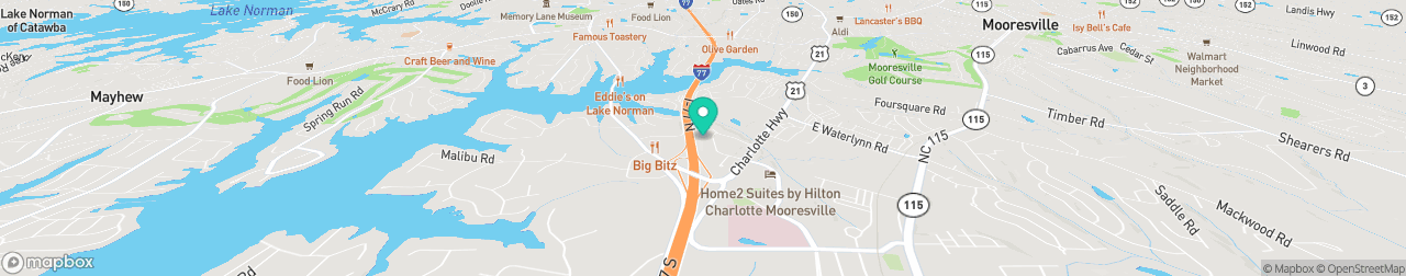 ev charging station on the map