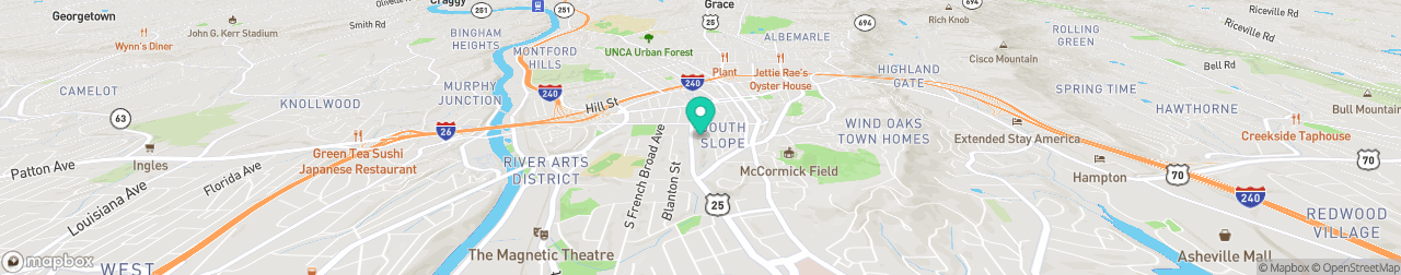 ev charging station on the map