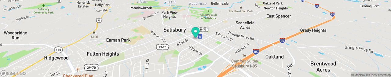 ev charging station on the map
