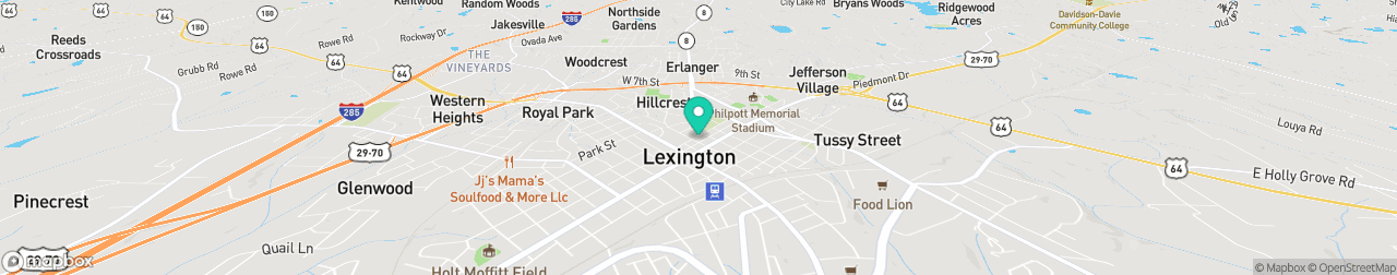 ev charging station on the map