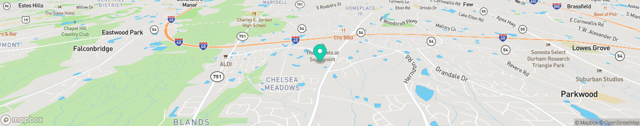 ev charging station on the map