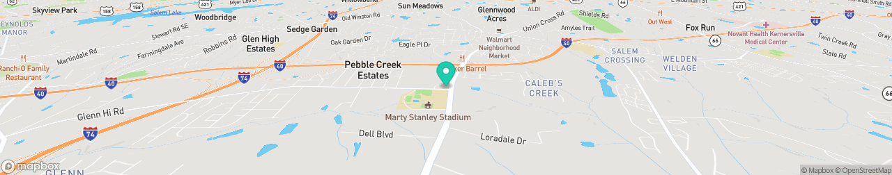 ev charging station on the map
