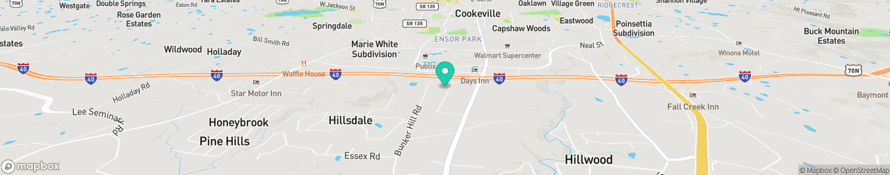 ev charging station on the map