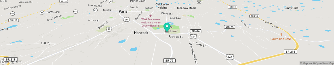 ev charging station on the map