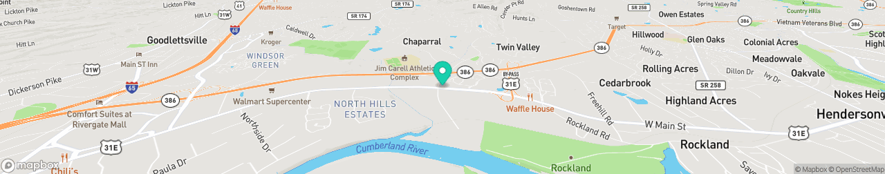 ev charging station on the map