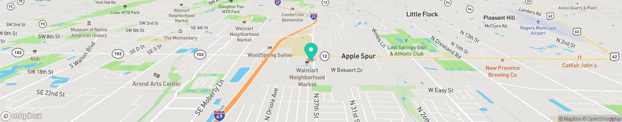 ev charging station on the map