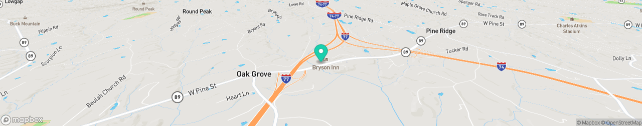ev charging station on the map