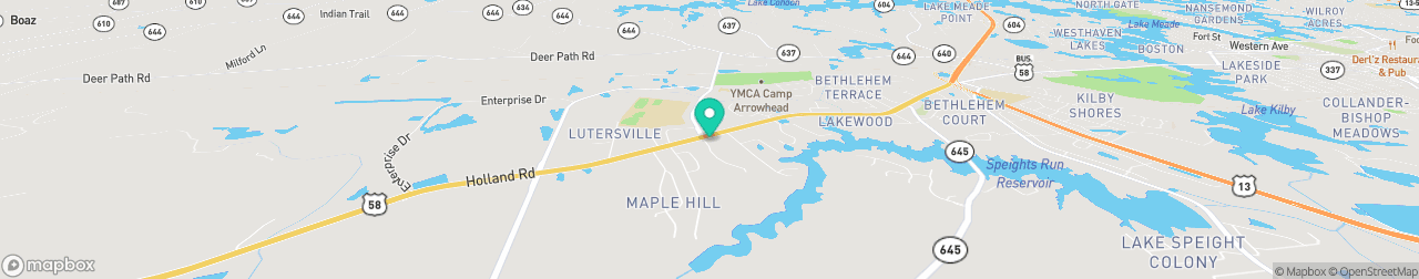 ev charging station on the map