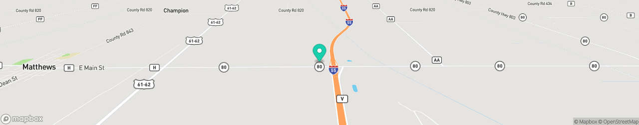 ev charging station on the map