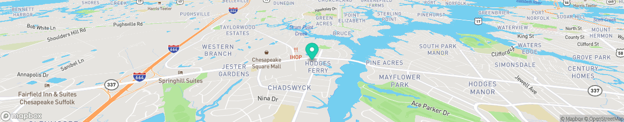 ev charging station on the map