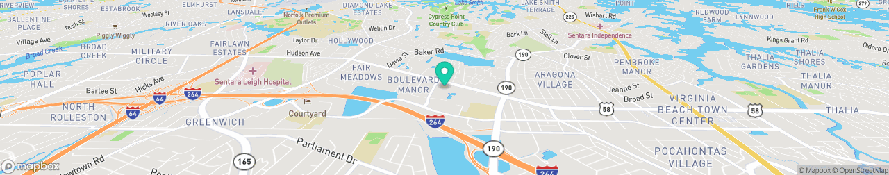 ev charging station on the map