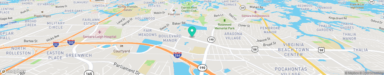 ev charging station on the map