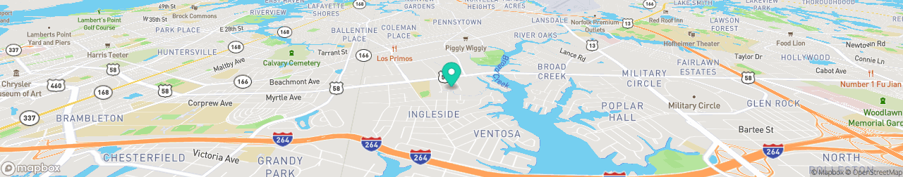 ev charging station on the map