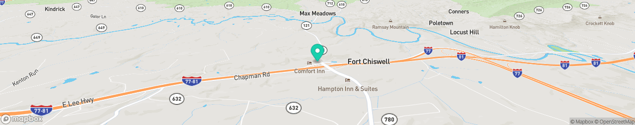 ev charging station on the map