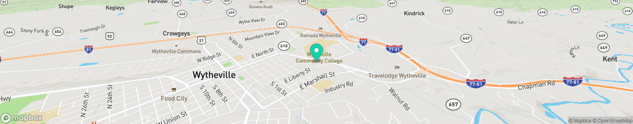 ev charging station on the map