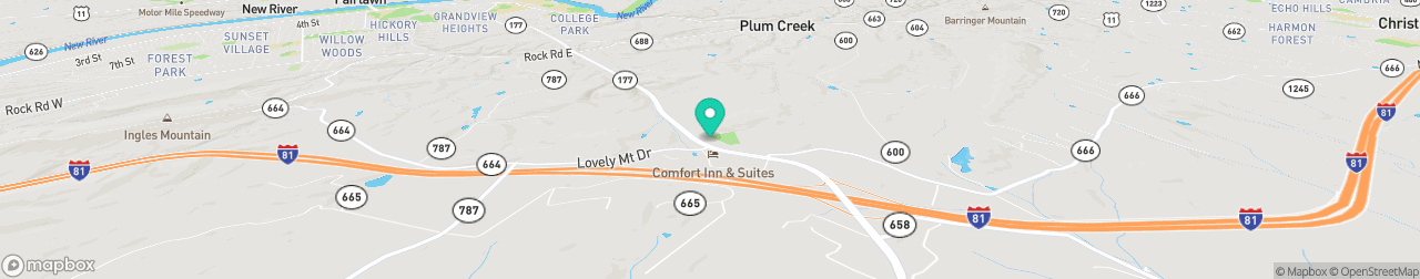 ev charging station on the map