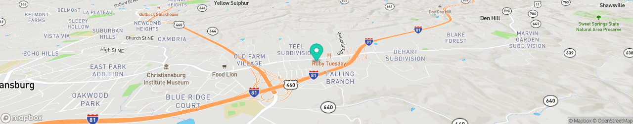 ev charging station on the map