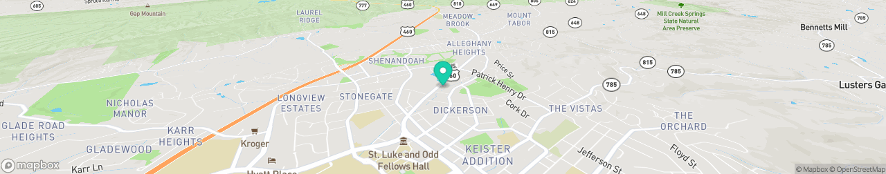 ev charging station on the map