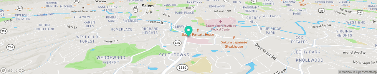 ev charging station on the map