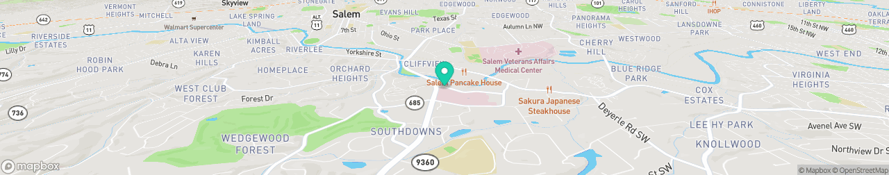 ev charging station on the map