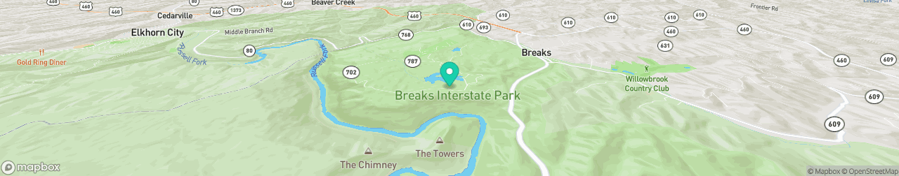 ev charging station on the map