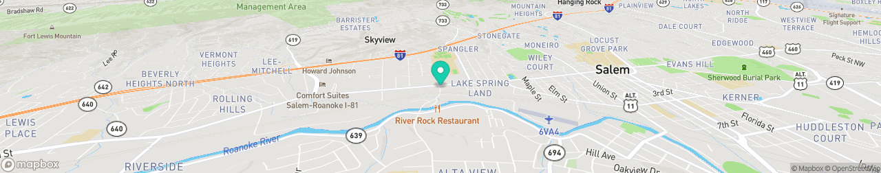 ev charging station on the map