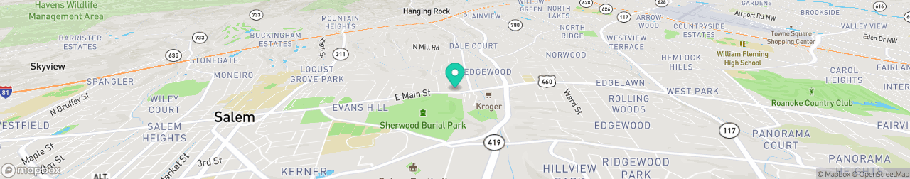 ev charging station on the map